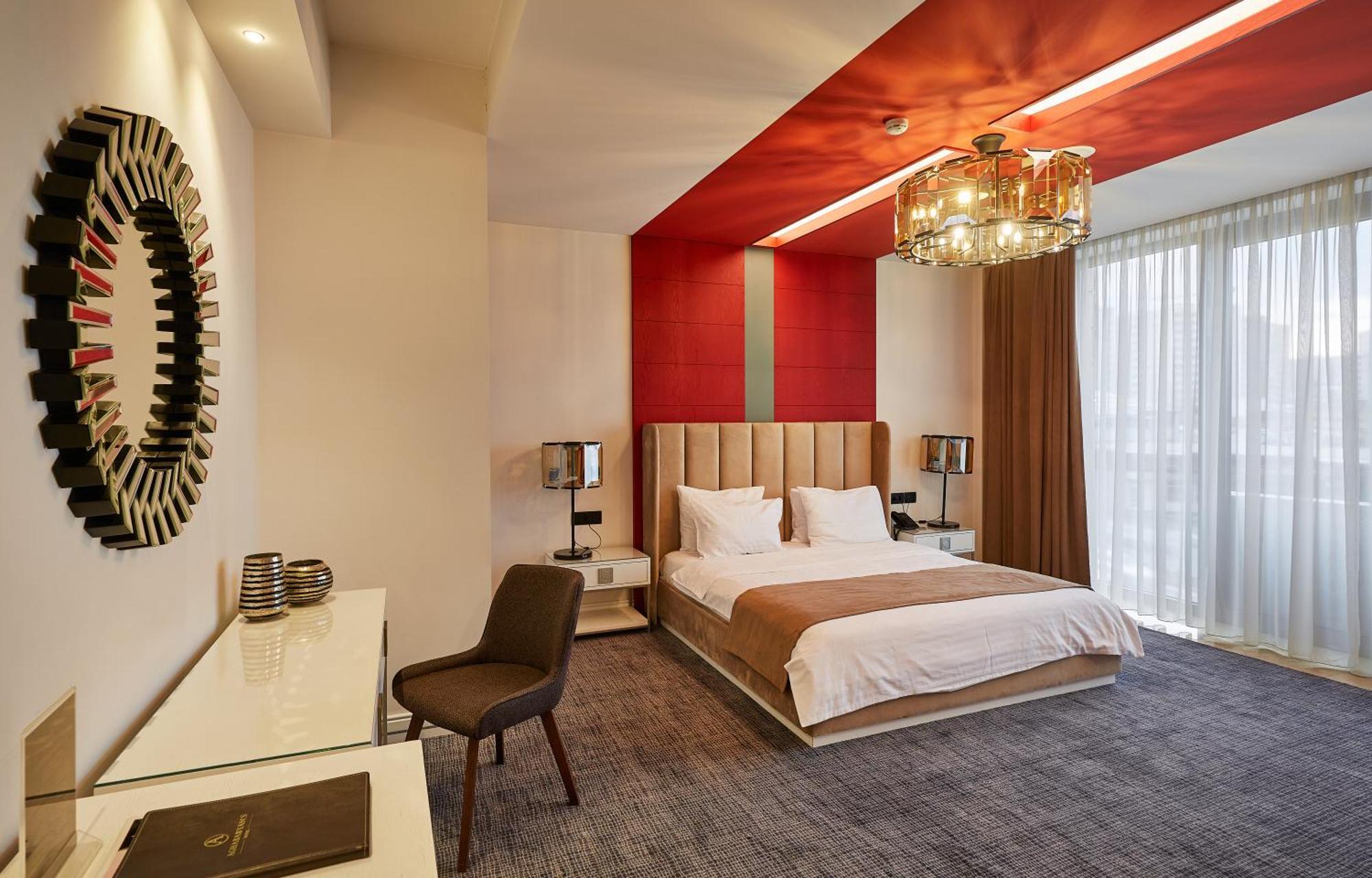 Aghababyan'S Hotel Jerevan Exteriér fotografie A room at the hotel