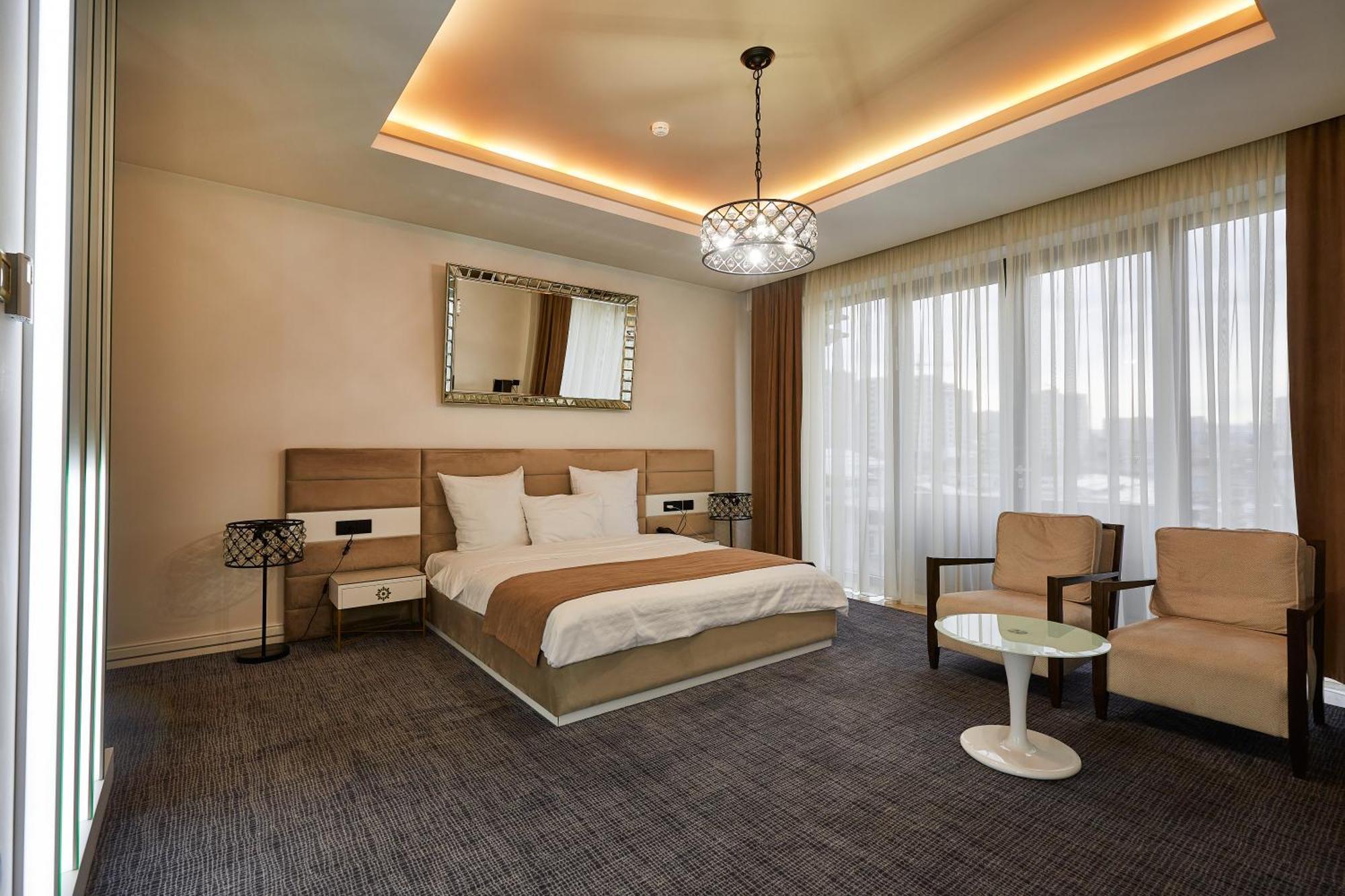Aghababyan'S Hotel Jerevan Exteriér fotografie A bedroom