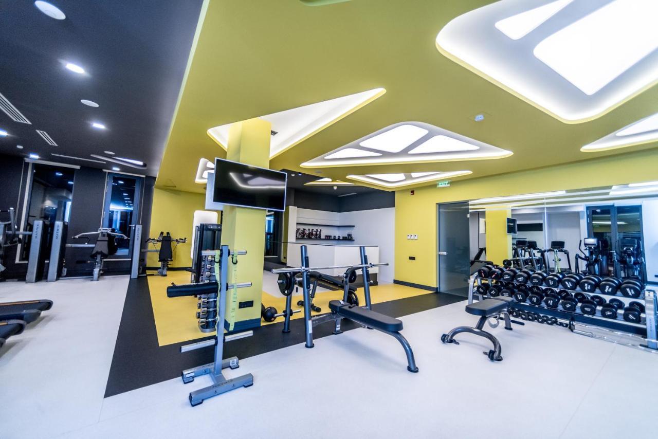 Aghababyan'S Hotel Jerevan Exteriér fotografie The gym at the hotel
